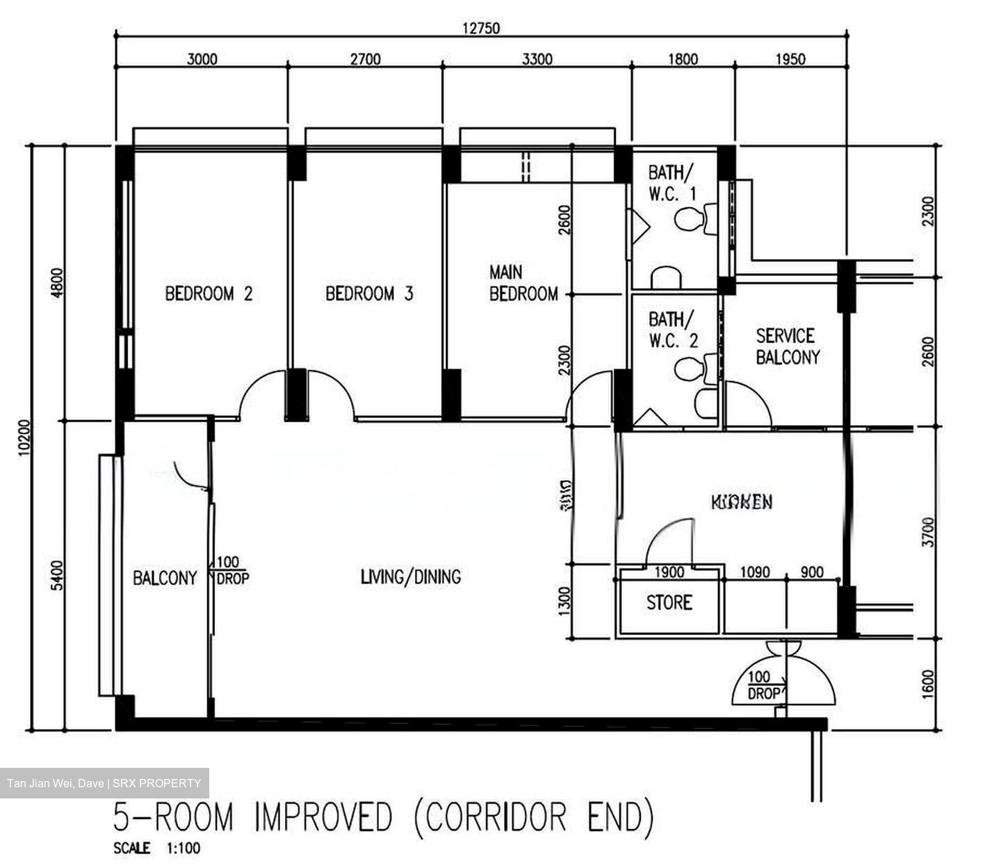Blk 626 Choa Chu Kang Street 62 (Choa Chu Kang), HDB 5 Rooms #575254681